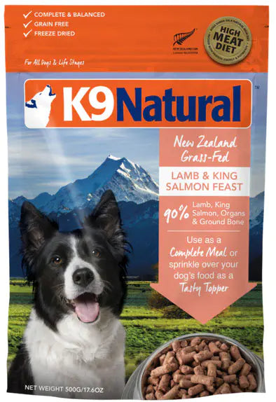 K9 Natural フリーズドライ ラム＆キングサーモン – BUHISOL